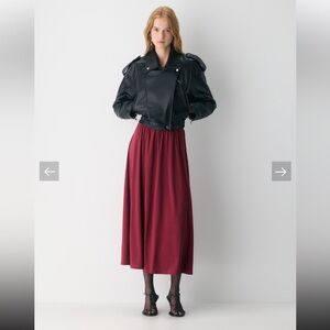 Aritzia Babaton Cordovan Maxi Skirt